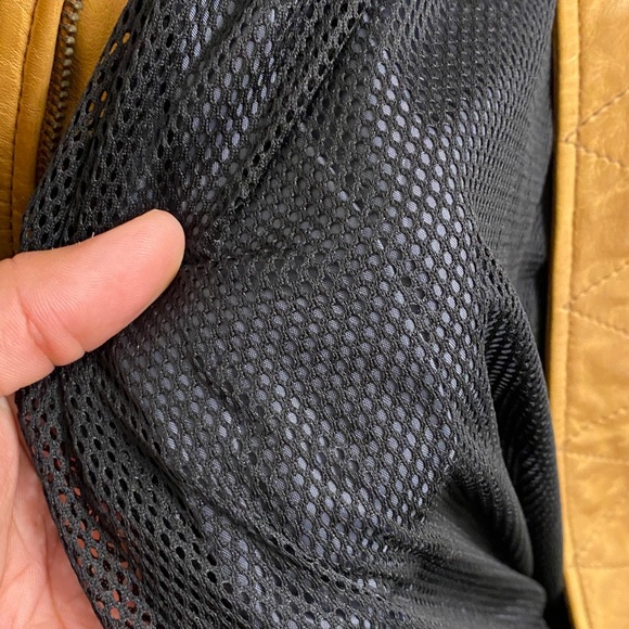 Brand New Tan Genuine leather mens jacket from Danier Leather NEVER WORN - Picture 12 of 14